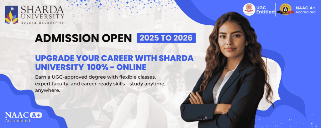 sharda university courses and fees 2025