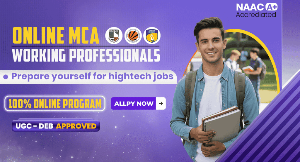 Benefits of Online MCA for Working Professionals