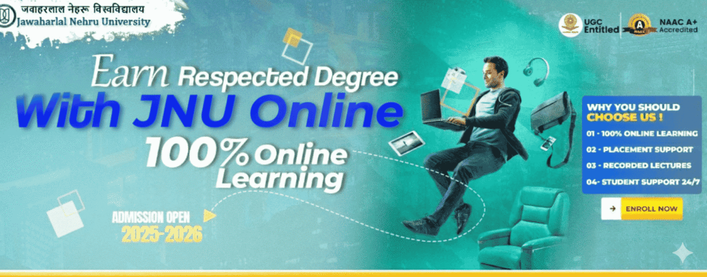 Jawaharlal Nehru University Courses and Fees 2025
